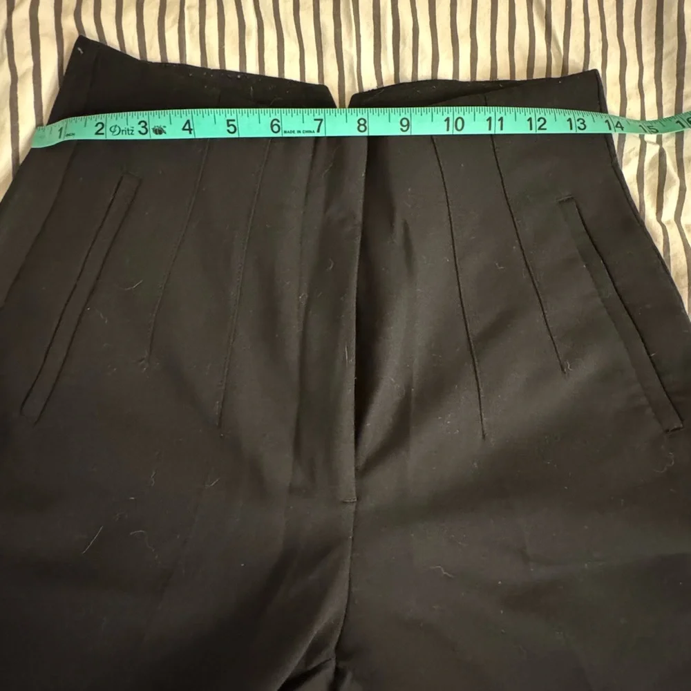 Zara Women’s Tuxedo Style Black Pant - Size M - Picture 6 of 6